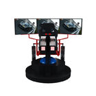 3 экрана игрового автомата 9д Вр гонок автомобиля имитатора движения Доф электрических 3