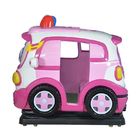 Милый розовый игровой автомат машин езды Киддие цвета/автомобиля батареи