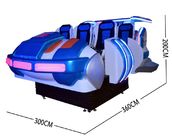 Крутая семья 6 усаживает летный тренажер тематического парка игрового автомата космического корабля 9Д ВР для взрослых