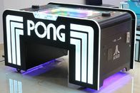 Розовые машины аркады выкупления таблицы Pong тематического парка