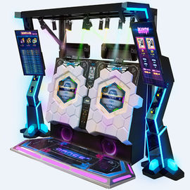 Машина музыки куба танца аркады видео- управляемая монеткой для 1-2 игроков